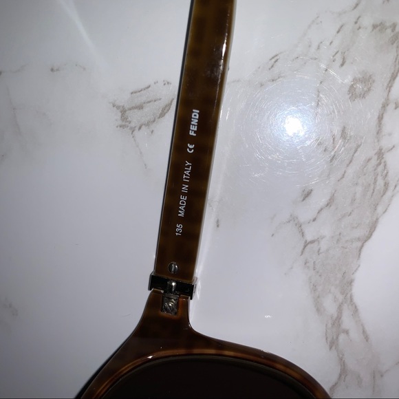 Fendi Aviator Style Sunglasses - Picture 3 of 16